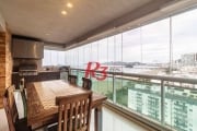 Apartamento com 4 dormitórios à venda, 360 m² por R$ 7.800.000,00 - Gonzaga - Santos/SP