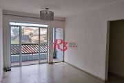 Apartamento com 3 dormitórios à venda, 86 m² por R$ 512.000,00 - Aparecida - Santos/SP