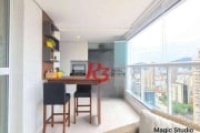 Apartamento à venda, 108 m² por R$ 1.940.000,00 - Gonzaga - Santos/SP