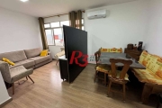 Apartamento com 2 dormitórios à venda, 89 m² por R$ 750.000,00 - Embaré - Santos/SP