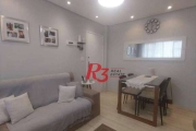 Apartamento com 1 dormitório à venda, 60 m² por R$ 266.000,00 - Itararé - São Vicente/SP