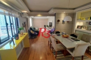 Apartamento à venda, 140 m² por R$ 840.000,00 - Ponta da Praia - Santos/SP