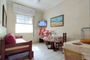 Apartamento com 1 dormitório à venda, 30 m² por R$ 288.000,00 - Aparecida - Santos/SP