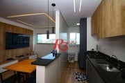 Apartamento com 1 dormitório à venda, 38 m² por R$ 375.000,00 - Macuco - Santos/SP