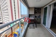 Apartamento à venda, 100 m² por R$ 1.250.000,00 - José Menino - Santos/SP