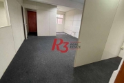 Conjunto para alugar, 118 m² por R$ 2.500,02/mês - Centro - Santos/SP