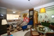 Apartamento com 2 dormitórios à venda, 111 m² por R$ 910.000,00 - Boqueirão - Santos/SP