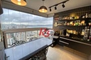 Apartamento Duplex à venda, 125 m² por R$ 1.900.000,00 - Pompéia - Santos/SP