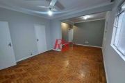 Apartamento com 2 dormitórios para alugar, 90 m² por R$ 2.900,00/mês - Embaré - Santos/SP