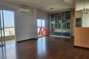 Apartamento com 3 dormitórios à venda, 140 m² por R$ 2.000.000,00 - Gonzaga - Santos/SP