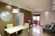 Apartamento com 1 dormitório à venda, 53 m² por R$ 375.000,00 - Vila Matias - Santos/SP