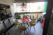 Apartamento à venda, 132 m² por R$ 1.300.000,00 - Pompéia - Santos/SP