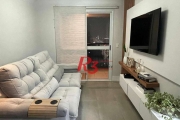 Apartamento com 2 dormitórios à venda, 68 m² por R$ 689.000,00 - Gonzaga - Santos/SP