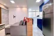 Apartamento com 2 dormitórios à venda, 55 m² por R$ 480.000,00 - Pompéia - Santos/SP