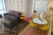 Apartamento com 2 dormitórios à venda, 80 m² por R$ 1.280.000,00 - Gonzaga - Santos/SP