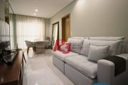 Apartamento com 2 dormitórios à venda, 87 m² por R$ 1.490.000,00 - Gonzaga - Santos/SP