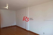 Studio com 1 dormitório para alugar, 39 m² por R$ 2.500,02/mês - Boqueirão - Santos/SP