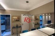 Apartamento com 3 dormitórios à venda, 87 m² por R$ 1.180.000,00 - Pompéia - Santos/SP