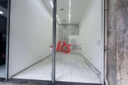 Loja para alugar, 40 m² por R$ 5.000,00/mês - Centro - Santos/SP