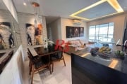 Apartamento com 2 dormitórios à venda, 77 m² por R$ 780.000,00 - José Menino - Santos/SP