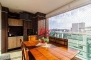 Apartamento com 3 dormitórios, 100 m² - venda por R$ 1.545.000,00 ou aluguel por R$ 9.000,00/mês - Pompéia - Santos/SP