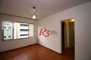 Apartamento com 1 dormitório à venda, 52 m² por R$ 330.000,00 - Gonzaga - Santos/SP