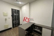 Sala para alugar, 42 m² por R$ 4.000,00/mês - Valongo - Santos/SP