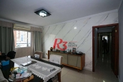 Apartamento à venda, 75 m² por R$ 405.000,00 - Encruzilhada - Santos/SP