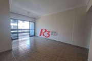 Apartamento com 1 dormitório para alugar, 66 m² por R$ 3.700,00/mês - Boqueirão - Santos/SP