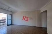 Apartamento com 1 dormitório para alugar, 66 m² por R$ 3.500,00/mês - Boqueirão - Santos/SP