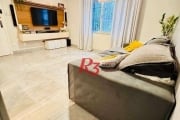 Apartamento com 3 dormitórios para alugar, 110 m² - Marapé - Santos/SP