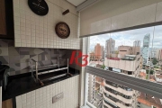 Apartamento com 3 dormitórios à venda, 155 m² por R$ 1.980.000,00 - Embaré - Santos/SP