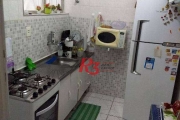 Apartamento com 2 dormitórios à venda, 70 m² - Gonzaga - Santos/SP