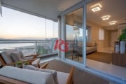 Apartamento com 2 dormitórios à venda, 105 m² por R$ 3.200.000,00 - Pompéia - Santos/SP