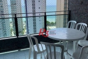 Apartamento com 3 dormitórios à venda, 107 m² - Vila Luis Antônio - Guarujá/SP