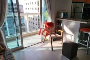 Apartamento com 1 dormitório, 52 m² - venda por R$ 750.000,00 ou aluguel por R$ 5.000,00/mês - Gonzaga - Santos/SP