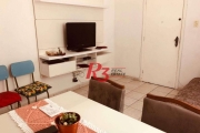 Apartamento térreo com 2 dormitórios à venda, 76 m² - Vila Matias - Santos/SP