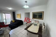 Apartamento com 3 dormitórios à venda, 120 m² por R$ 700.000,00 - Campo Grande - Santos/SP