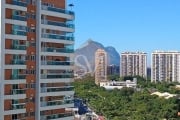 Excelente Apartamento Duplex na Barra da Tijuca, 3 Quartos, 1 Suíte, 121 m², Condomínio Américas Park Sunshine, andar alto, 2 Vagas Garagem, 3 Banheiros.