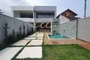 RIO MAR - Casa contemporânea triplex à venda em Barra da Tijuca, Rio de Janeiro: 4 suítes, 350m², 3 vagas, piscina e sauna!