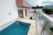 Recreio-Cobertura duplex à venda 2 quartos sendo 1 suíte com 153m², 3 vagas, piscina-Concetto