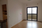 Apartamento com 42m² com sala ampla com sacada envidraçada localizado no Centro de São Bernardo do Campo/SP.