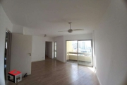 Apartamento 87 m², 3 dormitórios, 1 suíte, 3 banheiros, sala com varanda, cozinha com armários, lavanderia, 2 vagas fixas, lazer e jardim.