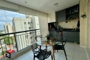 Apartamento a Venda Vila Mascote, Varanda Gourmet, 2 Suítes, 1 vaga, 86m2