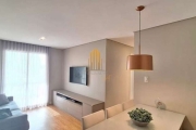 Condomínio Giro Vila Romana, Apartamento de 65m² com 2 dormitórios, 1 suíte, 2 vagas.