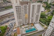 Condominio Living Concept Panamby. Apto com 50m2, dois dormitórios, banheiro social e uma vaga. Na V