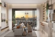 CONDOMINIO LEDGE BROOKLIN- APARTAMENTO DE 31m² COM 1 DORMITÓRIO, 1 BANHEIRO, VARANDA E NÃO POSSUI VA