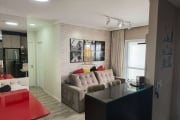 Condomínio Tendencia B/F na Barra Funda, Apartamento Mobiliado de 62m² com 2 dormitórios, 1 suíte, 1