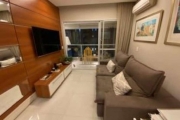 Condominio Vision no Campo Belo, Apartamento Mobiliado de 74m² com 2 dormitórios, 1 suíte, 2 vagas.