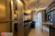 Apartamento com 1 dormitório para alugar, 30 m² por R$ 3.477,32/mês - Jardim Caravelas - São Paulo/SP